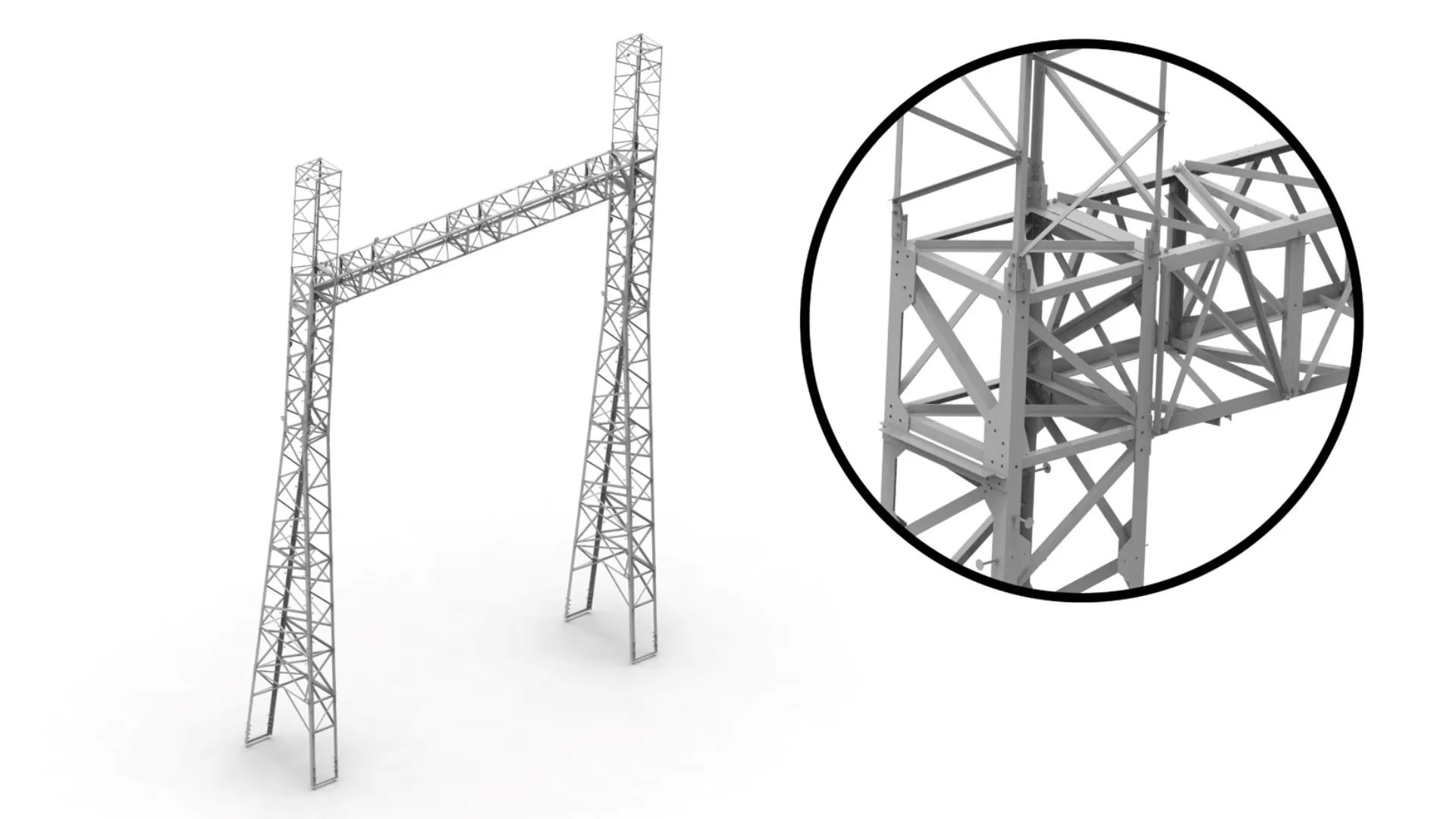 Reference - 400 kV oceľová konštrukcia